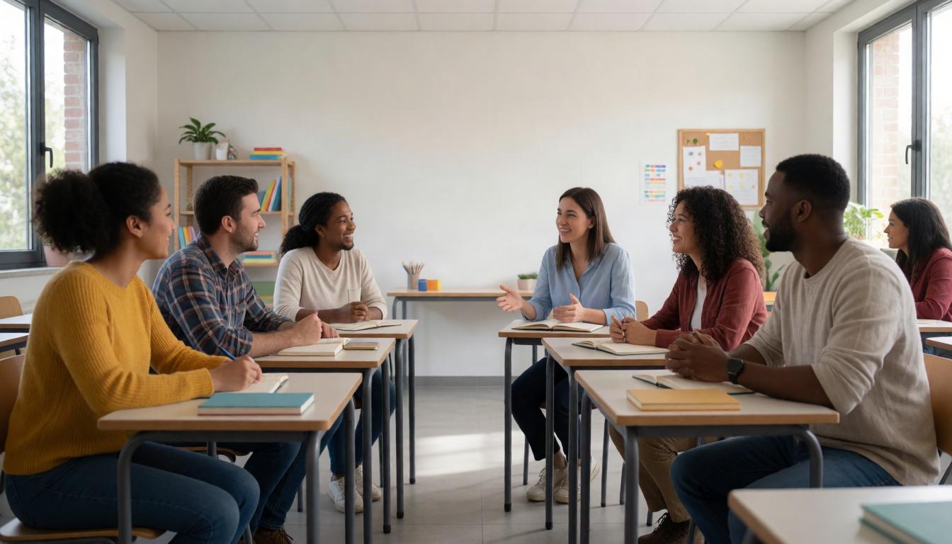 Learn in small groups with clear direction